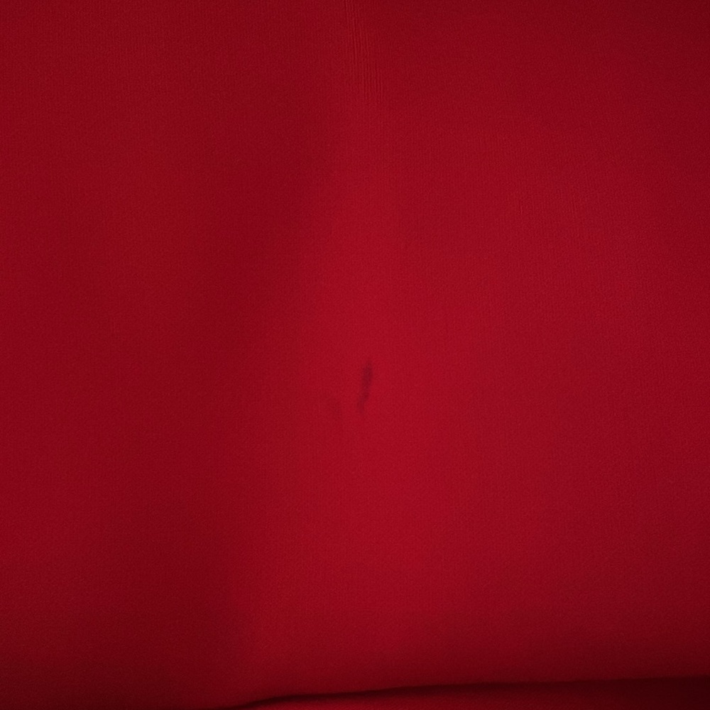 Badgley Mischka VINTAGE RED jersey gown size 8 - Picture 11 of 15